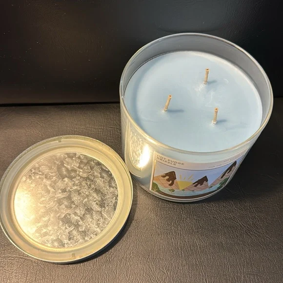 🆕 HOT FUDGE DRIZZLE - Bath & Body Works - 3 Wick Candle Chocolate Dessert RARE - Picture 4 of 14